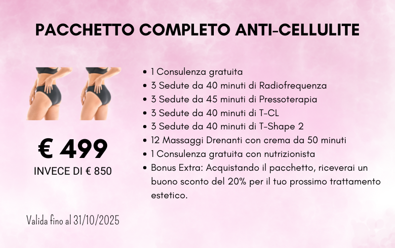 pacchetto anticellulite